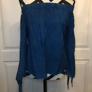 Off the shoulder blouse